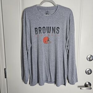 Browns NFL Long Sleeve Shirt Size XL